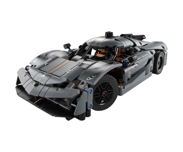 LEGO® Technic: Koenigsegg Jesko Absolut mașină hiper gri (42173)