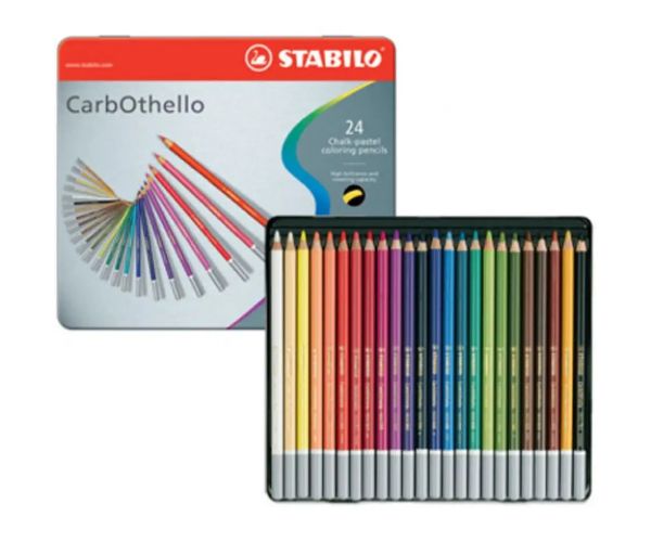 Stabilo: CarbOthello 24 bucăți set în cutie metal