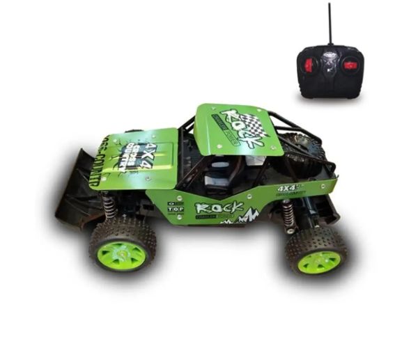 RC telecomandă verde mașină 1/16 27MHz