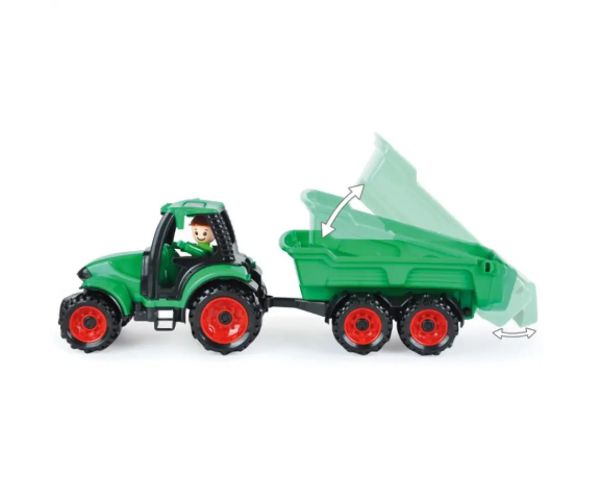 LENA: Truckies tractor cu remorcă şi figuirnă 36cm