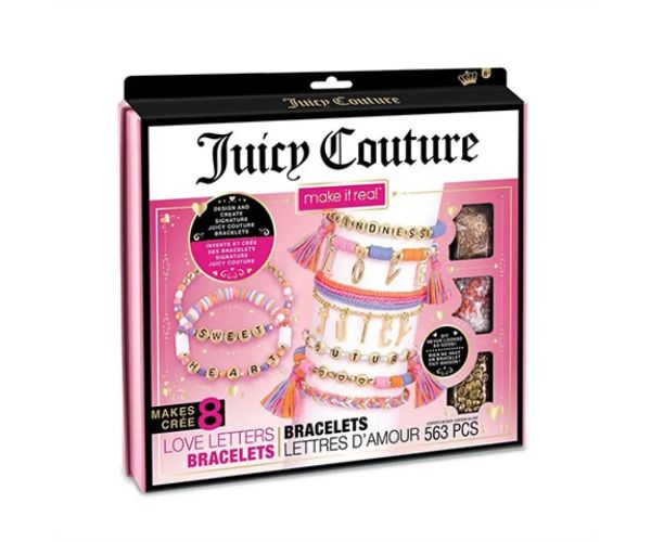 Make It Real: Juicy Couture brățări - Litere de dragoste