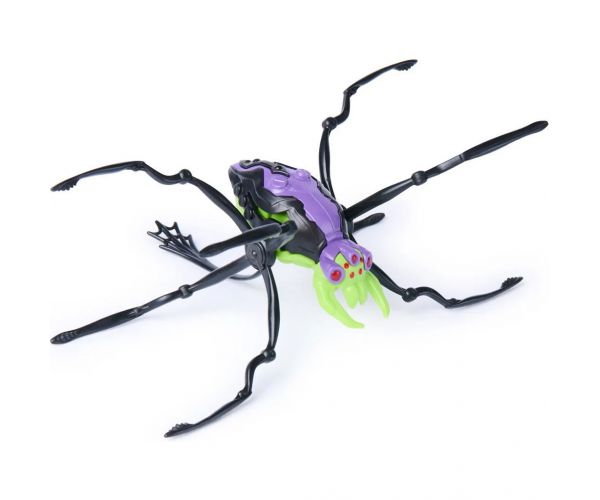 Hex Bots: Skitter Bot robot păianjen interactiv – verde-violet - Spin Master