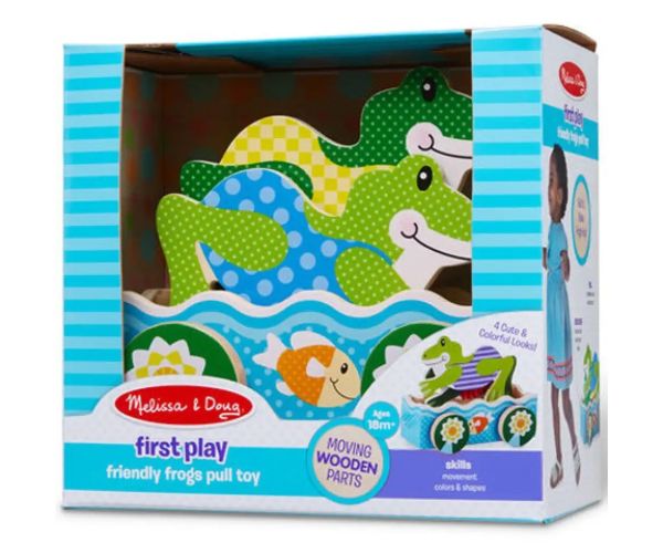 Jucărie creativă concurs de broască lemn - Melissa & Doug