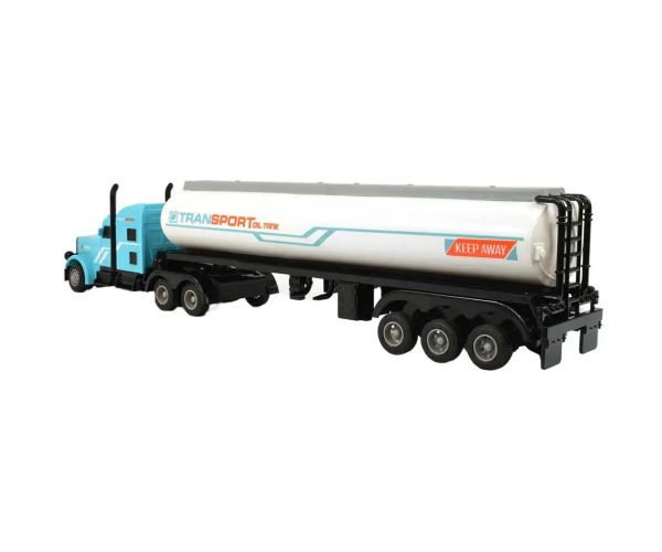 Camion RC cu telecomandă cu remorcă cisternă scară 1/32 2,4 GHz 50 cm