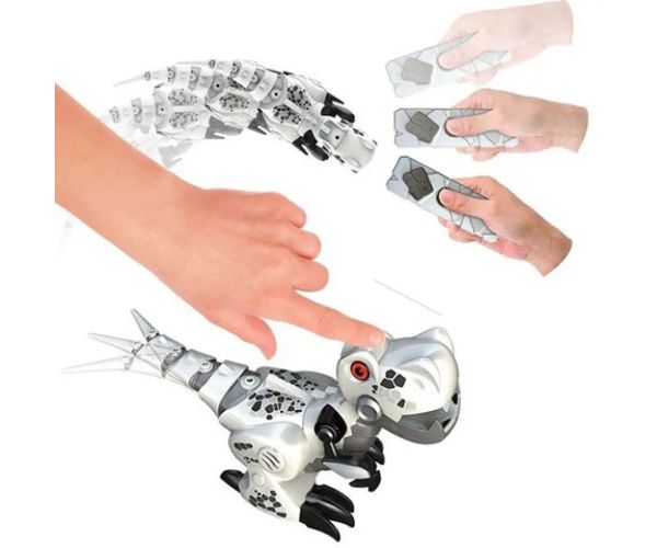 Așa să crești dinozaurul! robot dinozaur cu telecomandă