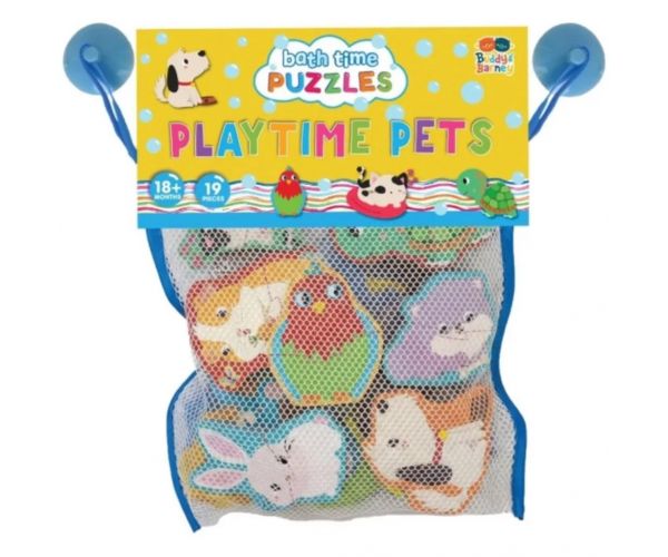 Buddy & Barney Jucărie de baie puzzle - Animaluțe jucăușe