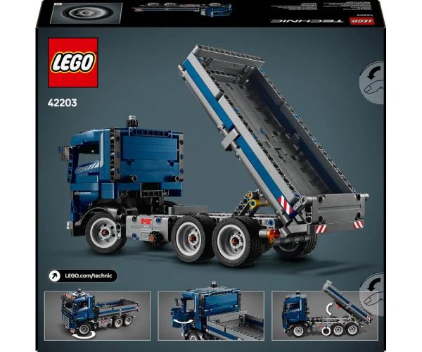 LEGO® Technic: Camion cu platformă basculantă (42203)