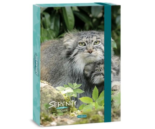 Ars Una: Serenity Manul A4 mapă pentru caiete cu grosimea coloanei de 4cm