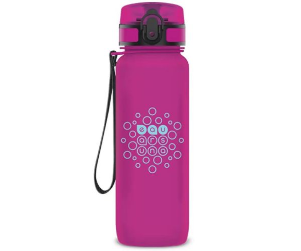 Ars Una: Mată magenta fără BPA sticlă pentru apă 800ml