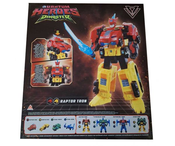 Figură robot Tron Raptor Fusion Dinoster