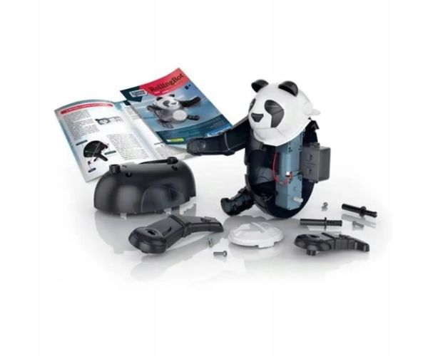 Science & Play: Rolling Bot panda set de joacă - Clementoni