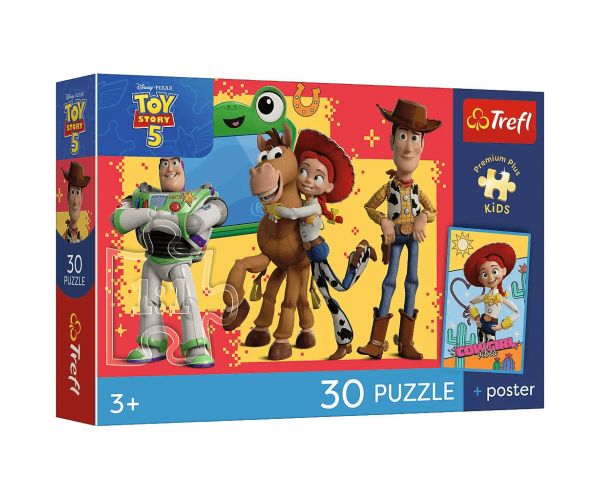 Toy Story 5 puzzle premium de 30 de piese - Trefl