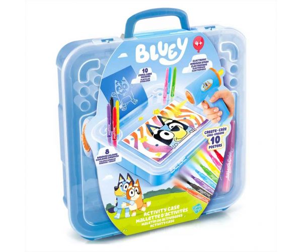 Set de creare postere Bluey Airbrush Art în valiză