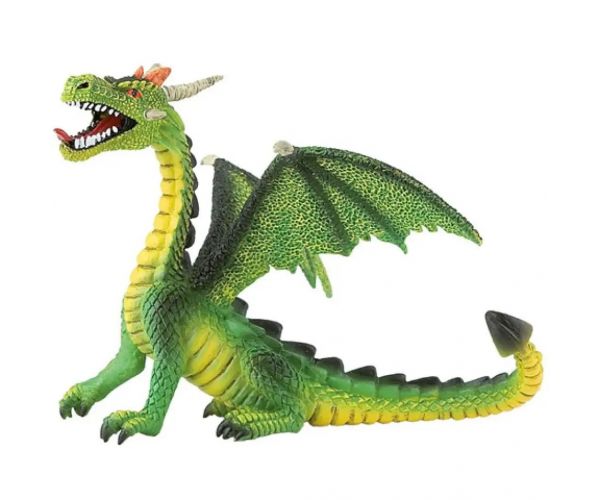 Dragon figurină verde - Bullyland