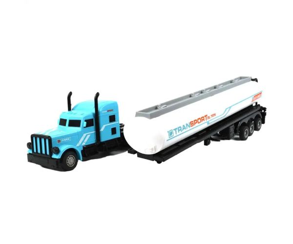 Camion RC cu telecomandă cu remorcă cisternă scară 1/32 2,4 GHz 50 cm