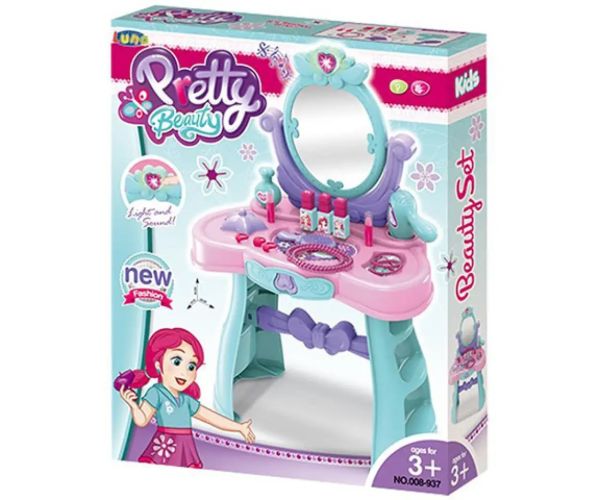 Pretty Beauty măsuță muzicală cu accesorii
