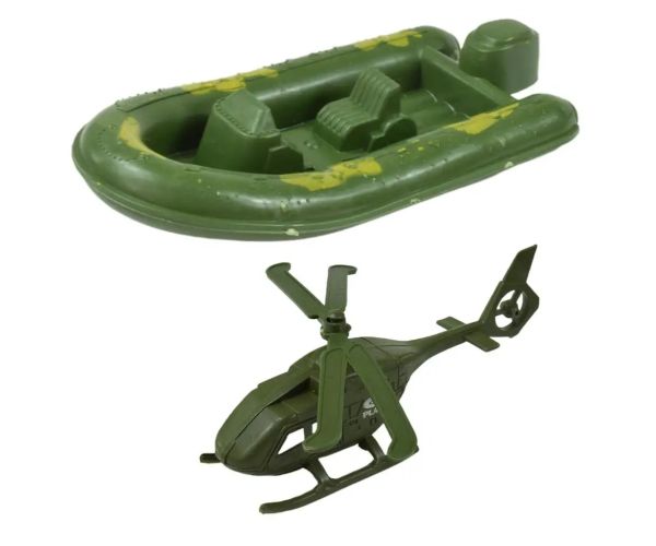 Military Set: Set de joacă militar cu vehicule și figurine de soldați