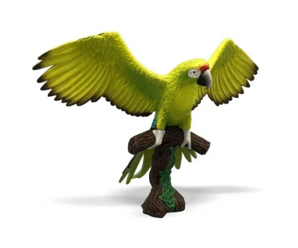 Papagal mare verde (Ara ambiguus) figurină de joacă - Bullyland