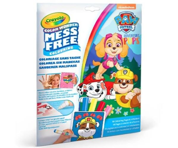 Crayola: Color Wonder Paw Patrol Mess Free (fără mizerie) caiet de colorat