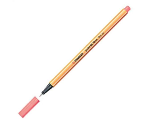 Stabilo: Point 88 de 0,4mm culoarea neon roșu