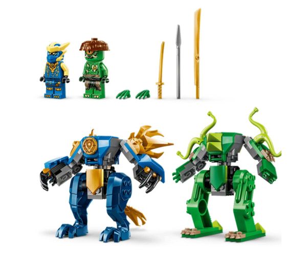 LEGO® Ninjago: Bătălia lui Jay în armură de dragon (71853)