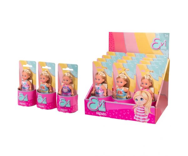 Evi Love: Prieteni Evi blondă păpușă în mai multe variante 12 cm - Simba Toys