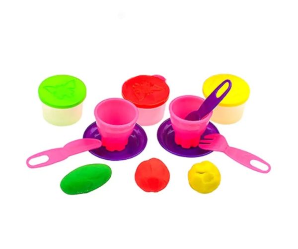 Play-Dough: set de plastilină tavă cu accesorii