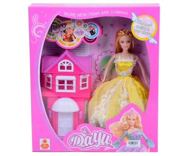 Prințesă cu castel set de joacă