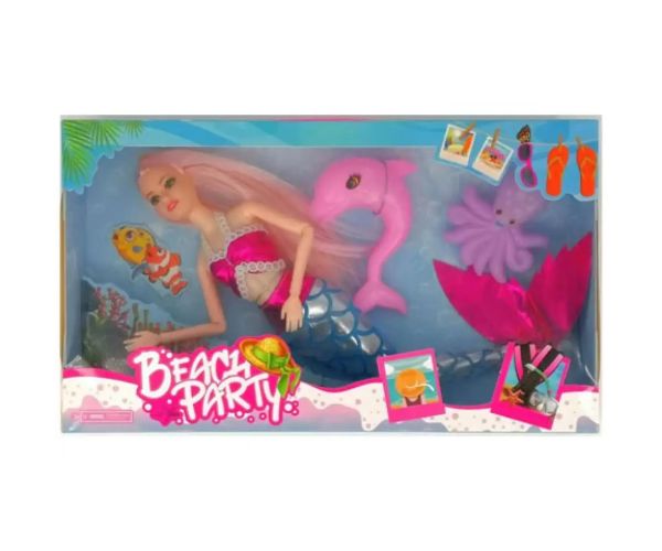 Nicky: Beach party sirenă păpușă