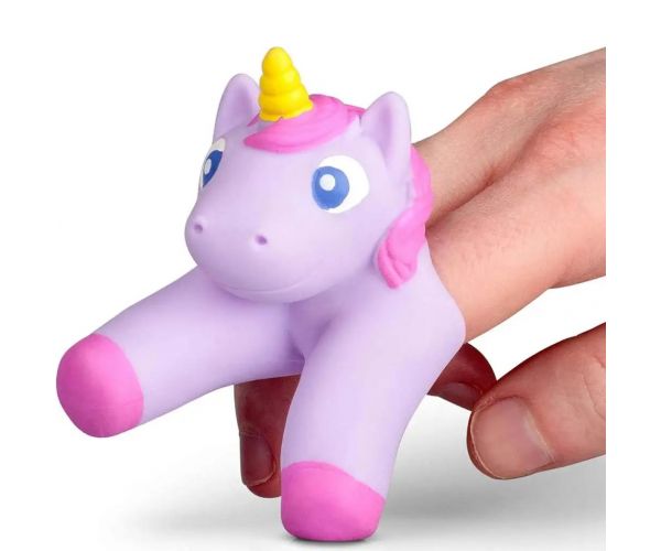 Păpușă deget unicorn în mai multe variante 1 buc.
