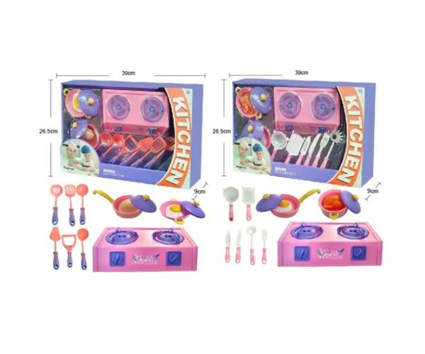 Im a little Chef mini bucătărie set de joacă în două variante 13 bucăți