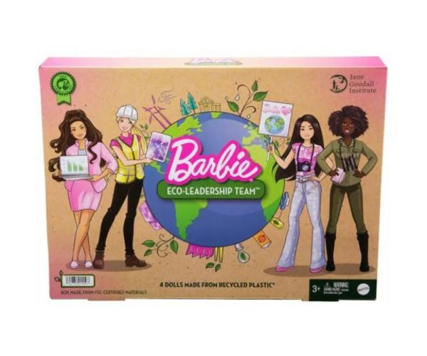 Barbie: Împreună pentru pământ păpuși de carieră 4 bucăți pachet - Mattel