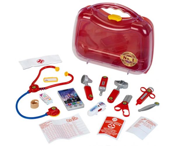 Geantă medicală doctor 16 bucăți set - Klein Toys