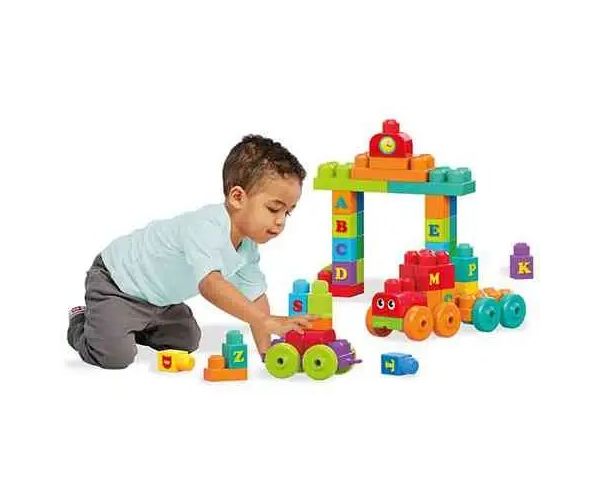 Fisher-Price: ABC trenuleț muzical jucărie - Mega Bloks