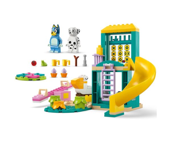LEGO® Bluey™ și Chloe - Aventuri amuzante în locul de joacă (11201)
