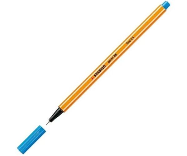 Stabilo: Point 88 fine 0,4mm culoarea albastră de mare