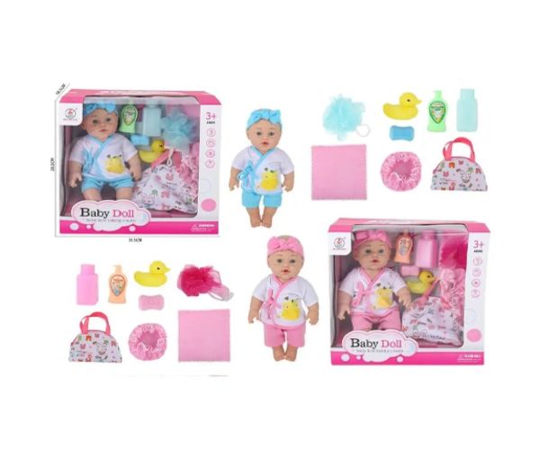 Baby Dolls păpușă nou-născută cu set de baie, două variante