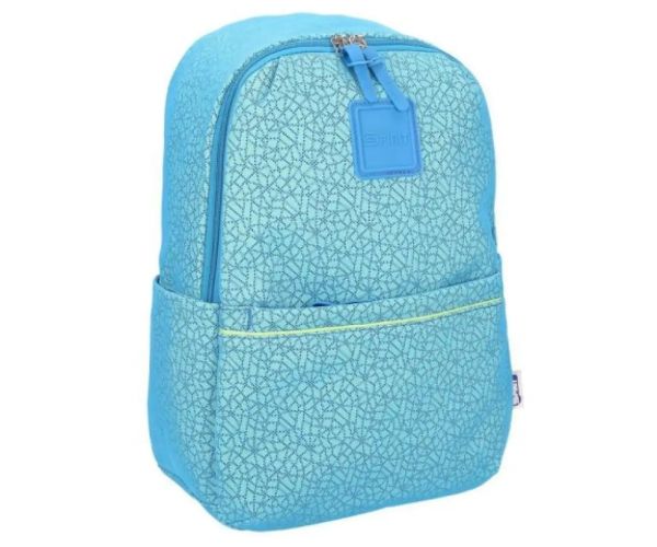 Spirit: Mesh ușor ca un fulg ghiozdan model albastru, rucsac 43x28x13cm