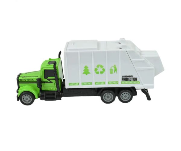 City Squad: Camion de gunoi cu design în două versiuni 1bucată