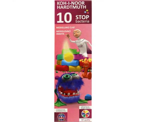 ICO: Koh-I-Noor stop bacteria plastilină colorată
