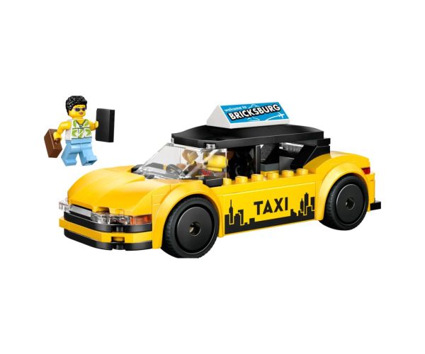 LEGO® City: Taxi galben (60487)