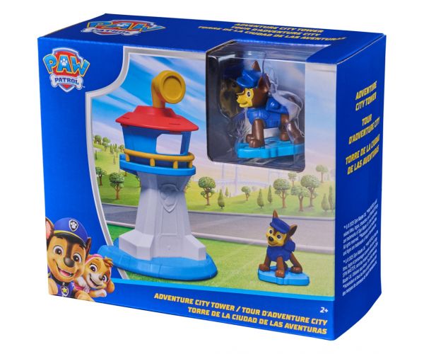Paw Patrol: Adventure City Tower turn de observație cu figurina Chase – Spin Master