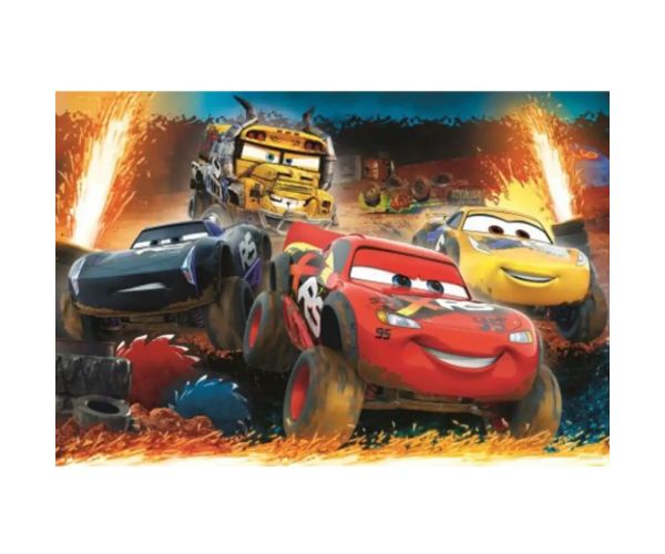 Mașini 3 puzzle de curse extrem 100buc - Trefl