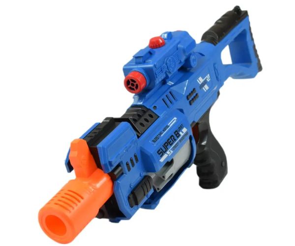 Rapid Launcher: Pistol electric cu burete cu 20 de cartușe 49cm