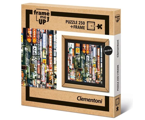Luminile lui Tokio 250 bucăți puzzle cu ramă - Clementoni