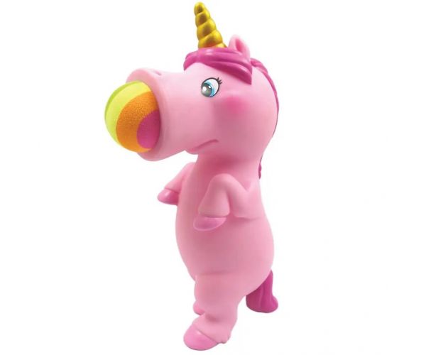 Zing: Popper unicorn roz cu bile de lansare roz