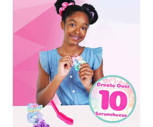 WeCool: Set pentru crearea de elastice de păr ILY DIY Scruncheeze