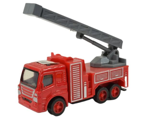 Fire Rescue: mașină de pompieri în diverse versiuni 9,5 cm 1 bucată