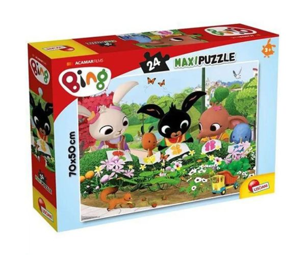 Bing: Puzzle Maxi grădinărit 24buc