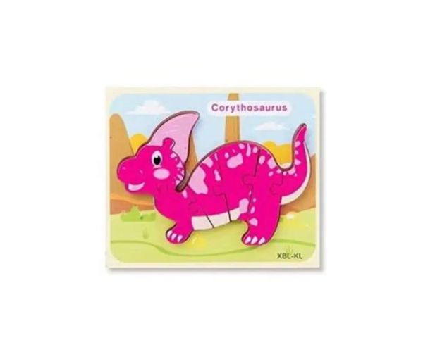 Lemn dinozaur formă puzzle mai multe variante